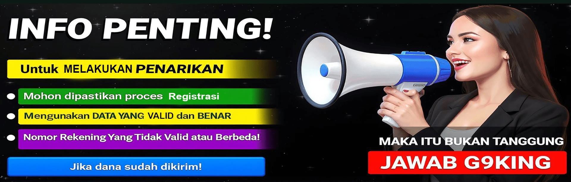 Info Penting G9king