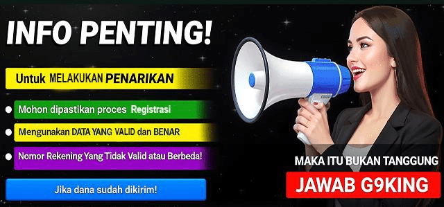 Info Penting G9king
