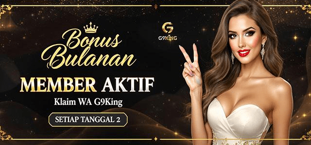Bonus Bulanan All Games G9KING